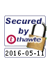 Логотип с защитой от Thawte